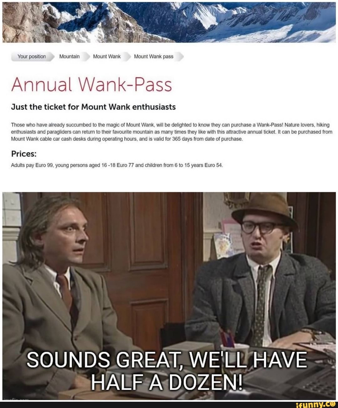 Your position Mountain Mount Wank Mount Wank pass Annual Wank-Pass ...