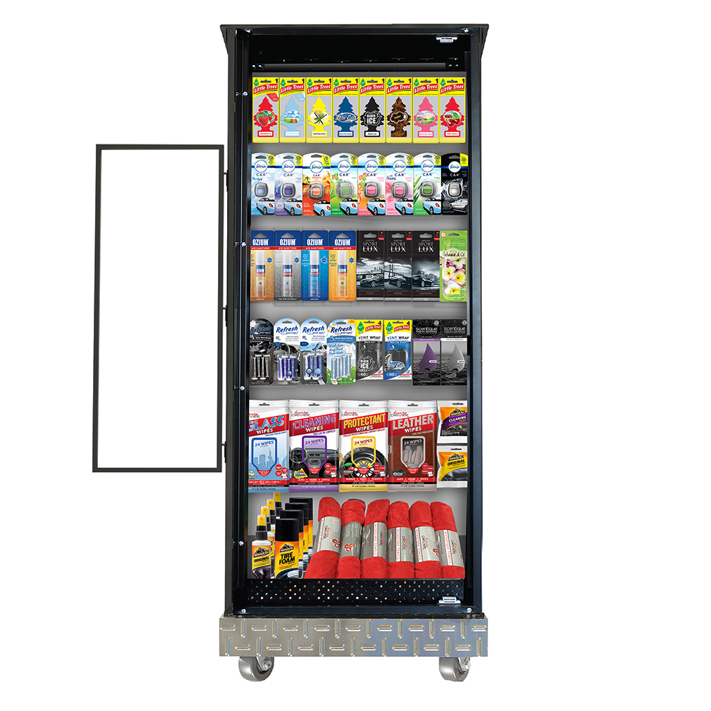 Car Wash Express Store Full Vending Machine Display Set | Superior ...
