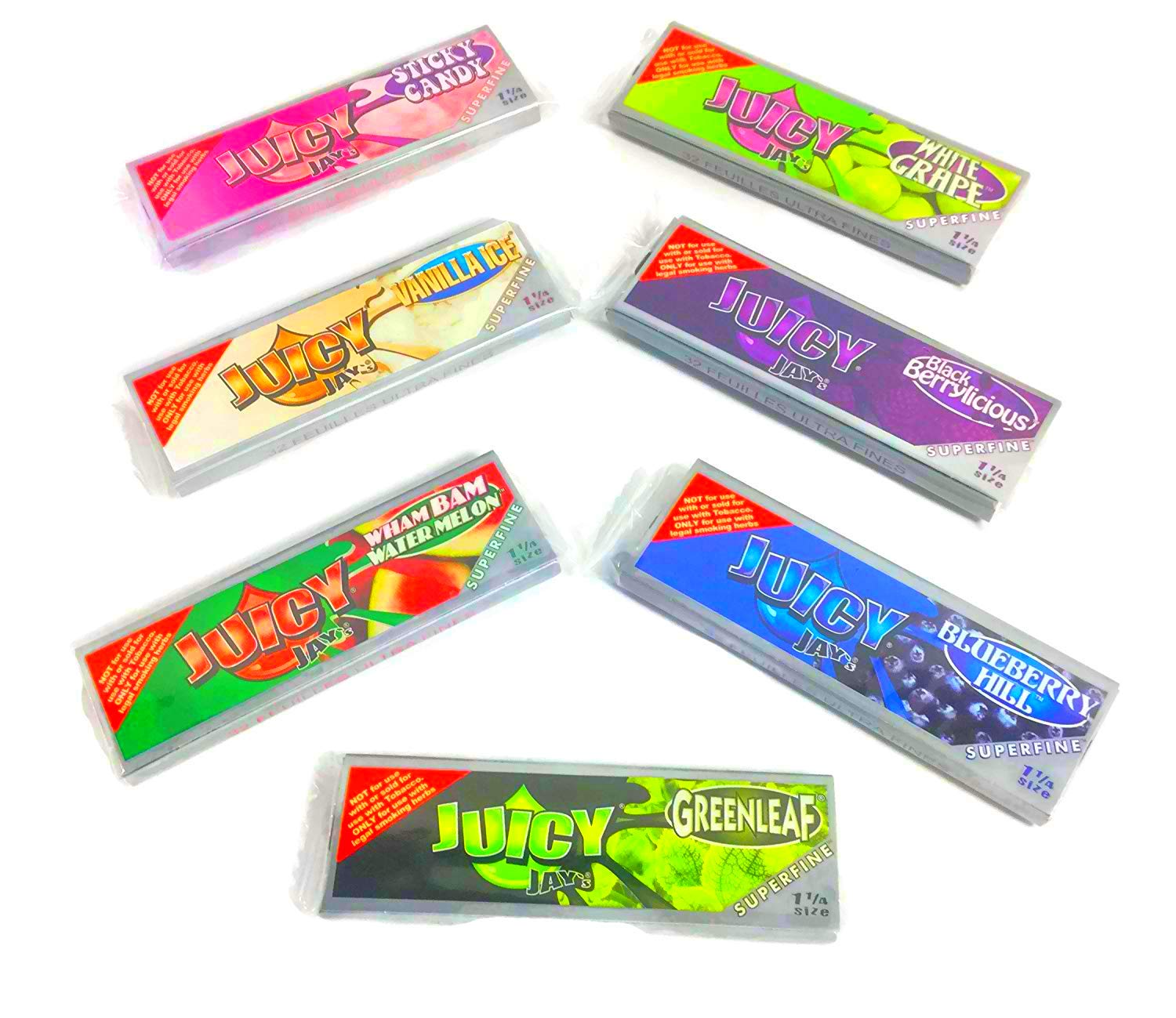 Amazon.com: Juicy Jay's Superfine Flavored Hemp Rolling Papers ...