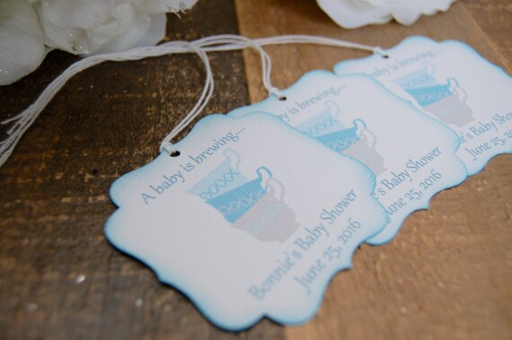 A Baby is Brewing Favor Tags Love is Brewing Favor Tags Tea - Etsy ...