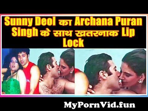 Sunny Deol का Archana Puran Singh के साथ खतरनाक Lip ...