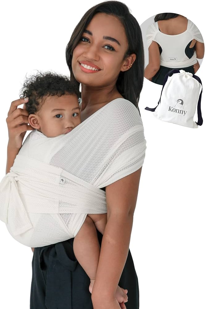 Amazon.com : Konny Baby Carrier Original AirMesh Summer Carrier ...