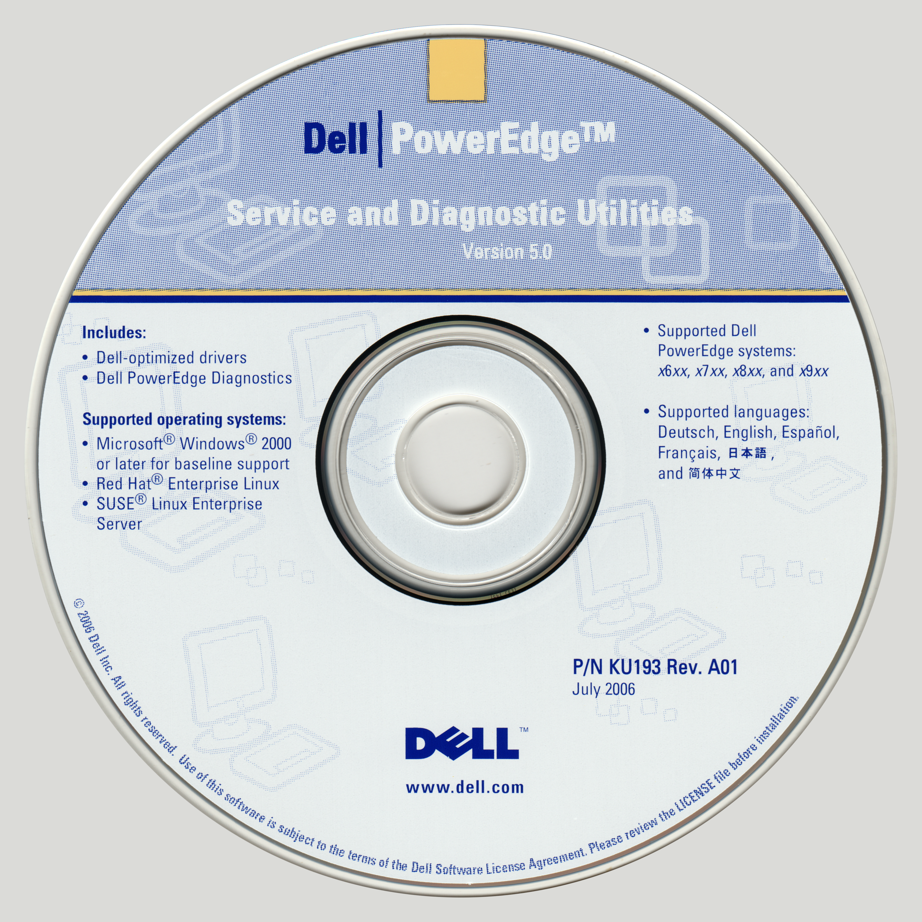 Dell PowerEdge Service and Diagnostic Utilities Version 5.0 [KU193 ...