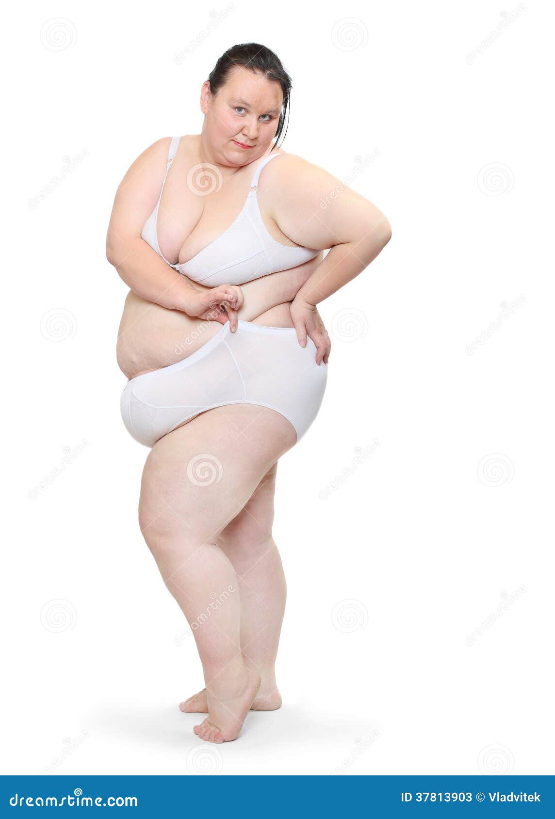 The XXXL Size Fashion Model. Stock Image - Image of beautiful ...