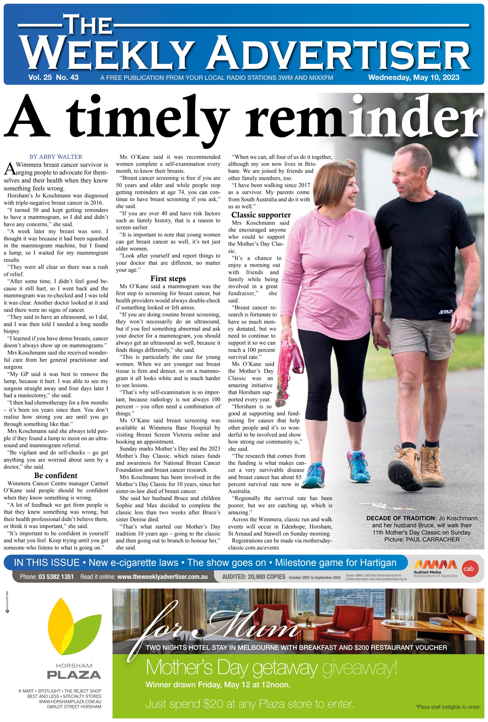 The Weekly Advertiser – Wednesday, May 10, 2023 by The Weekly ...