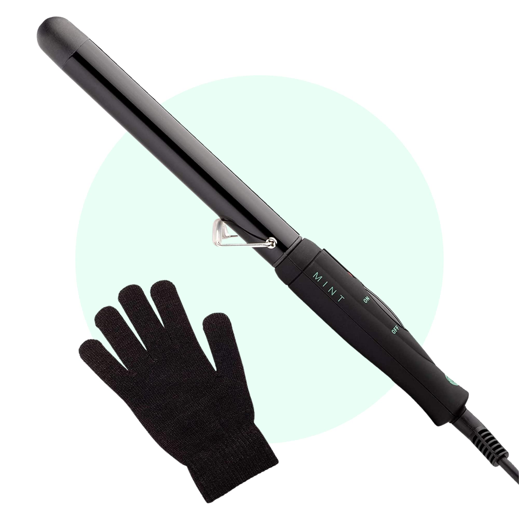 Amazon.com: Professional Series Curling Wand 1 Inch Clamp-Free ...