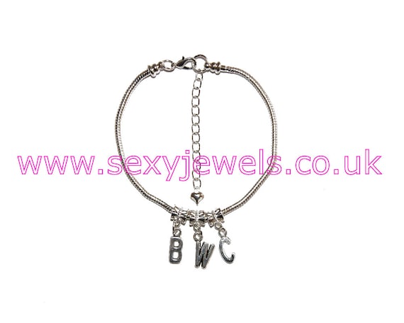 BWC Big White Cock Anklet Euro Ankle Bracelet Chain Jewellery - Etsy