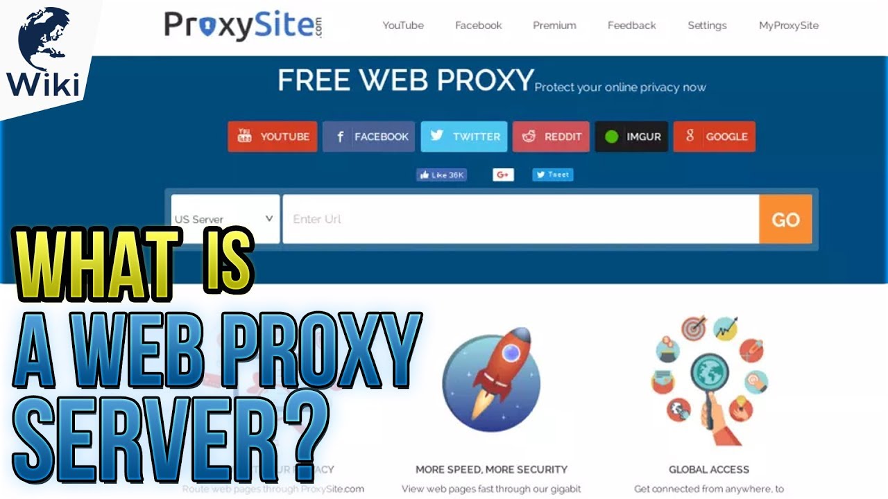 What Is A Web Proxy Server? - YouTube