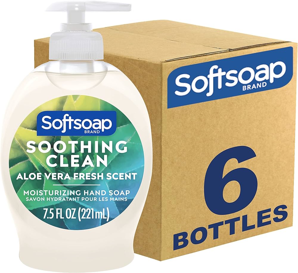 Amazon.com: Softsoap Moisturizing Liquid Hand Soap, Soothing Clean ...