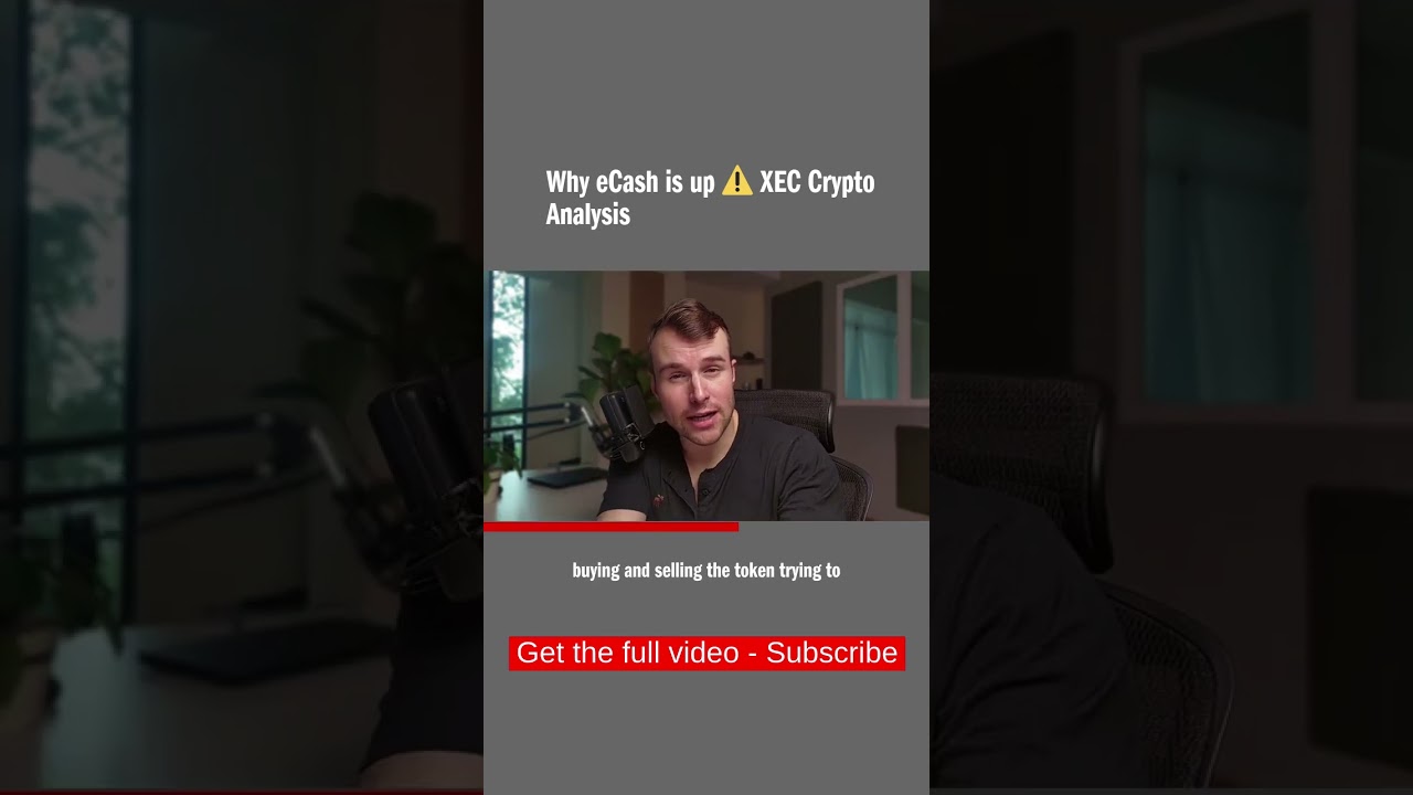 Why eCash is up ⚠️ XEC Crypto Analysis - YouTube