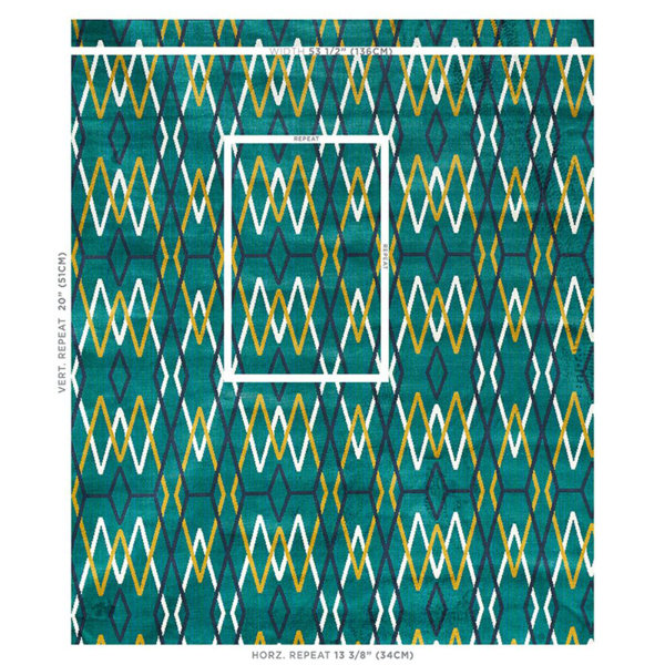 Schumacher Kyoto Trellis Fabric | Wayfair