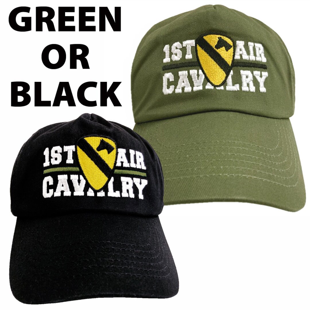 1st Air Cavalry Division US Army Embroidered Black or Green - Etsy