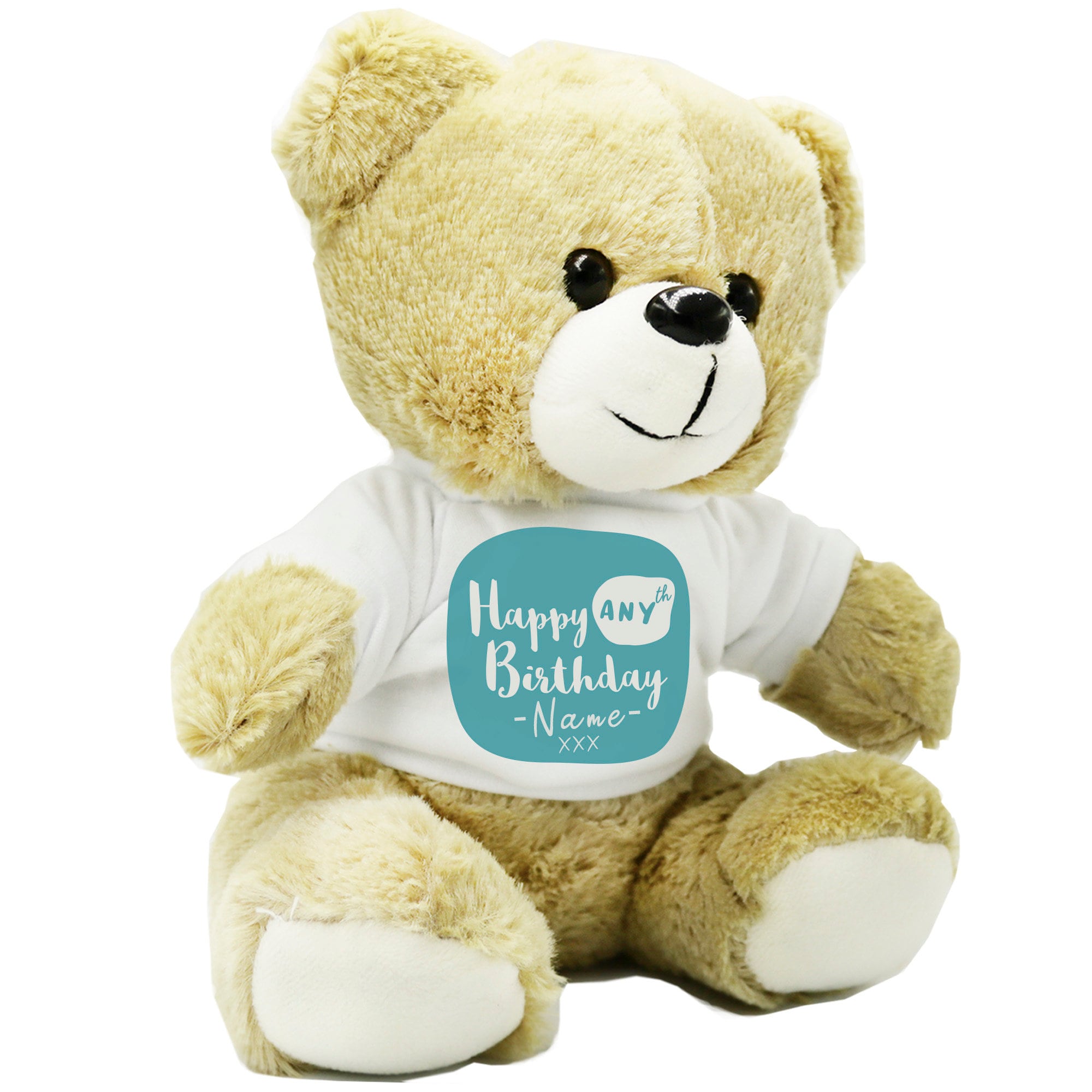 Birthday Teddy Bear Any Age Happy Birthday Present - Etsy