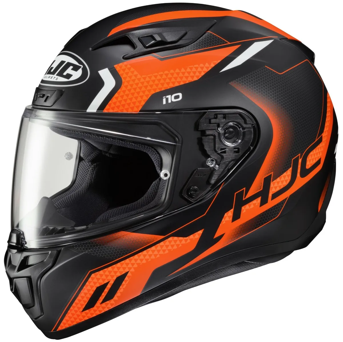 HJC i10 Robust Motorcycle Helmet Orange 3X 3XL XXXL XXX DOT i-10 ...