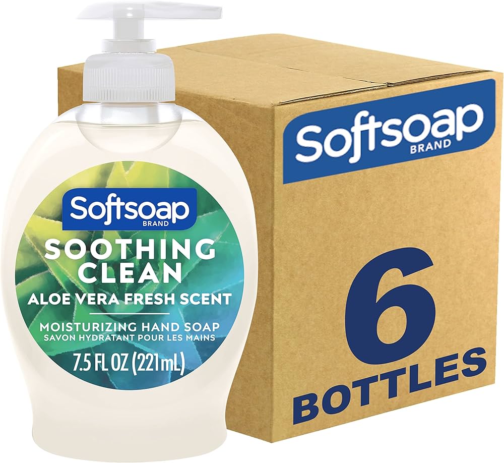 Amazon.com : Softsoap Moisturizing Liquid Hand Soap, Soothing ...