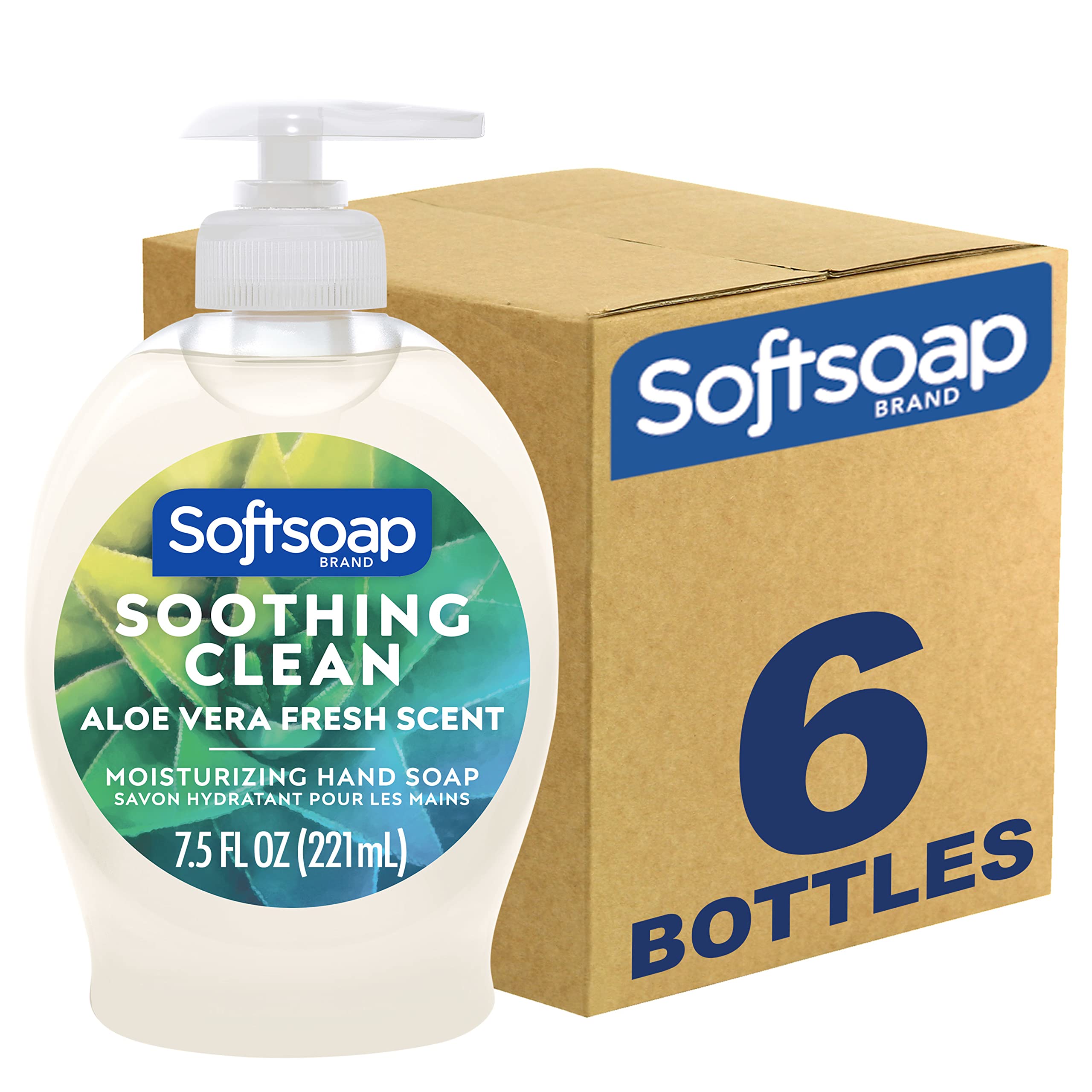 Amazon.com: Softsoap Moisturizing Liquid Hand Soap, Soothing Clean ...