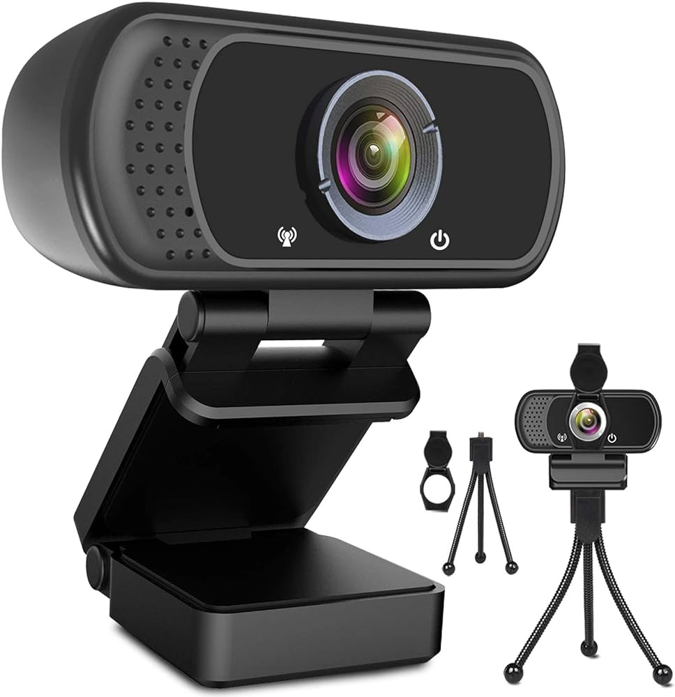 Amazon.com: Webcam HD 1080p Web Camera, USB PC Computer Webcam ...