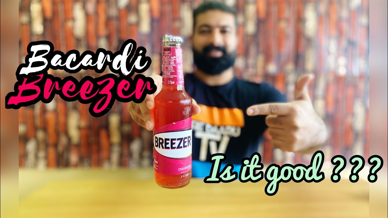 Bacardi Breezer Cranberry Review l Fruit Based Alcohol #Bacardi ...