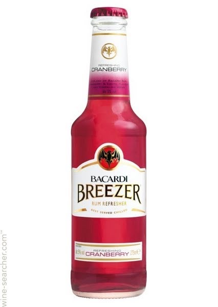 Bacardi Breezer Cranberry Flavored Rum Cocktail | prices, stores ...