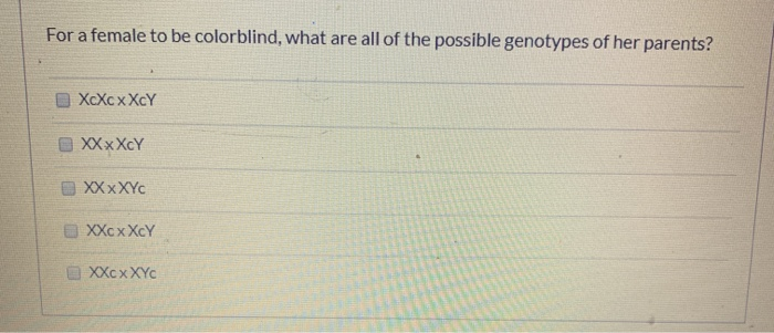 Solved Question 1 2 pts A sex linked trait can be defined by ...