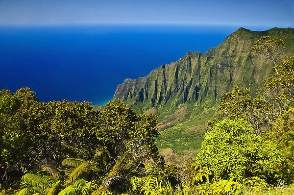 Nepali Coast Overlook XXXXX, Kauai, Hawaii available as Framed ...