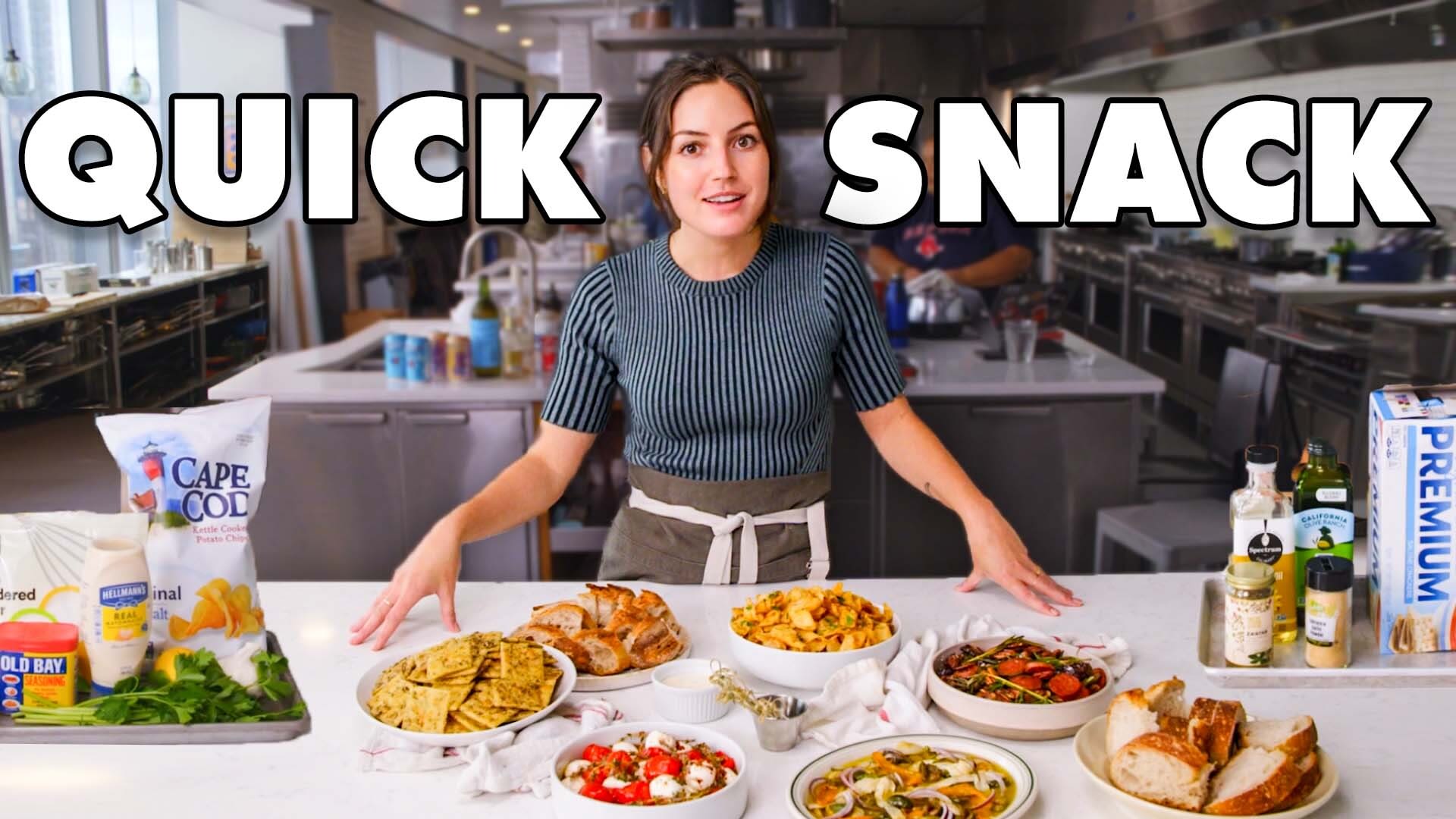 Watch 5 Quick Snacks To Make For Your Next Party | From the Test ...