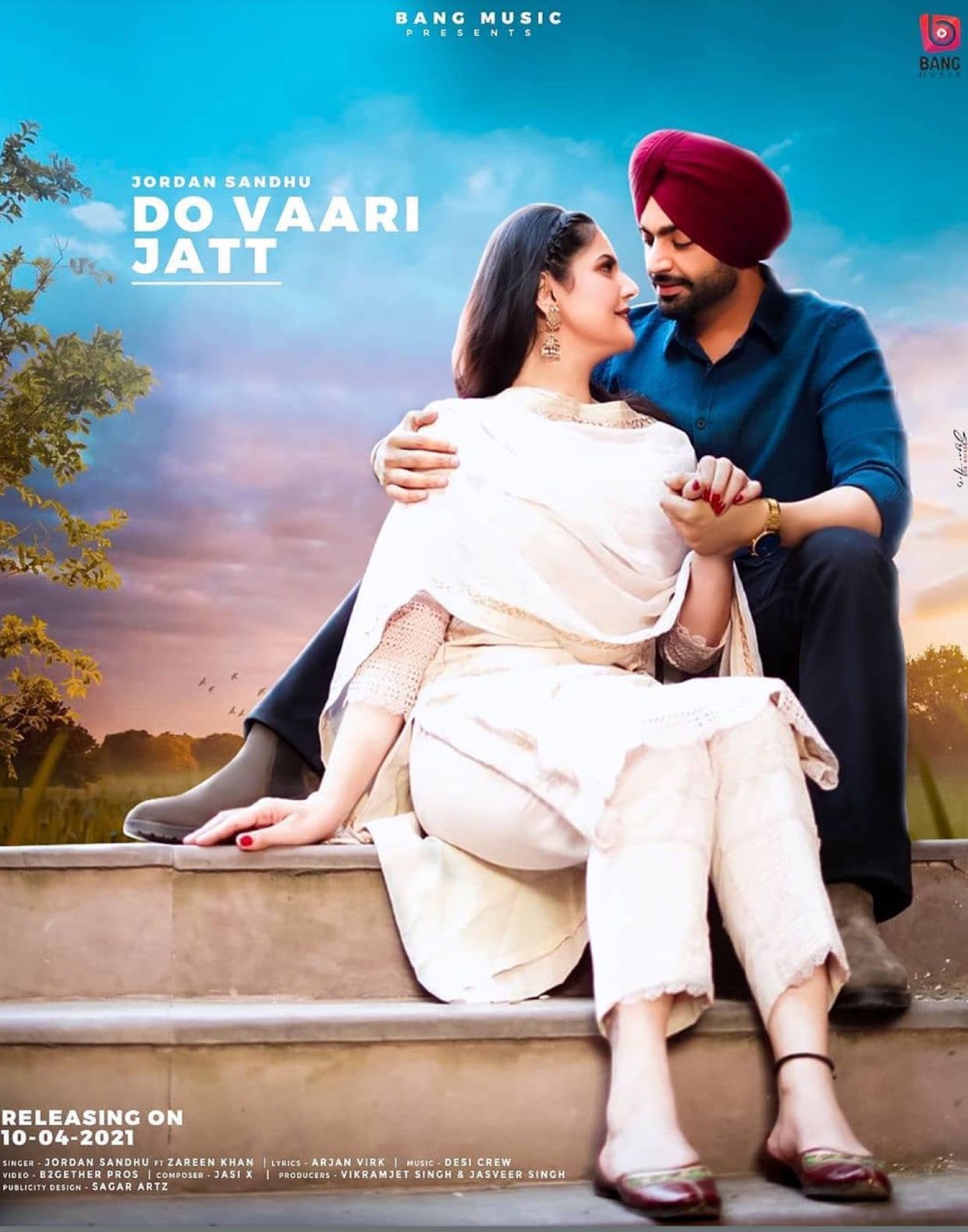 Jordan Sandhu Feat. Zareen Khan: Do Vaari Jatt (Music Video 2021 ...