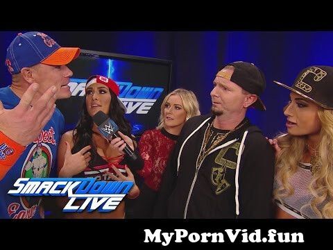 John Cena & Nikki Bella challenge James Ellsworth & Carmella ...