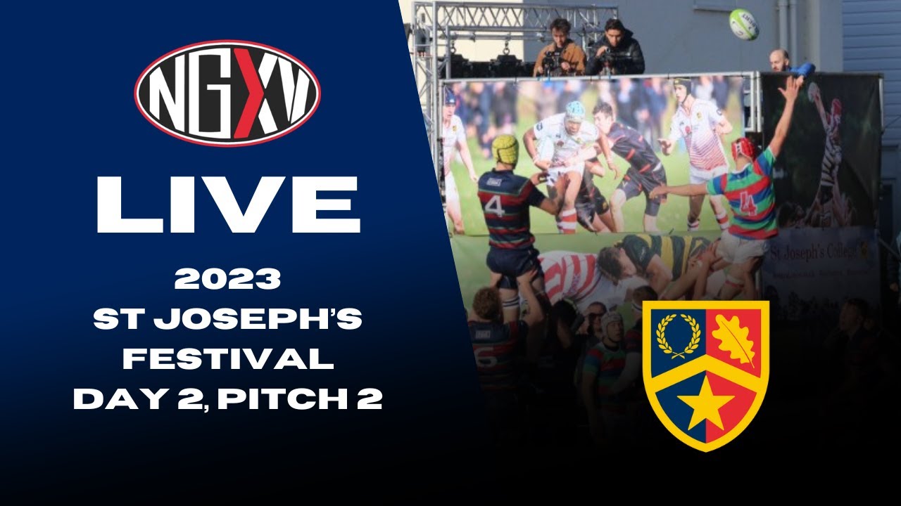 LIVE RUGBY: ST JOSEPH'S FESTIVAL 2023 | DAY 2, PITCH 2 - YouTube