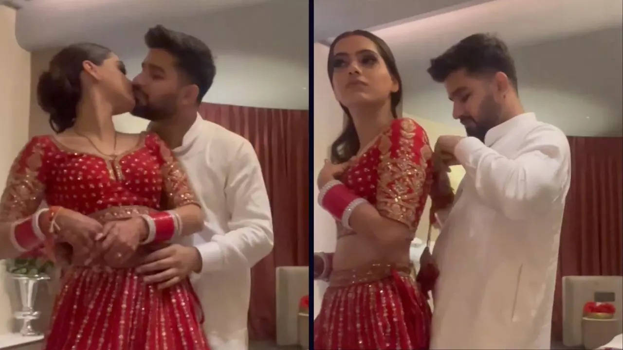 Viral video: Desi couple documents how they spent their wedding ...