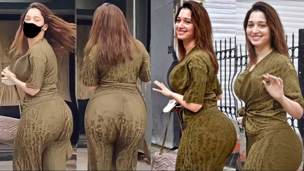 Tamanna Bhatia Looking Crazy In Jumpsuit Fashion At Airport - YouTube