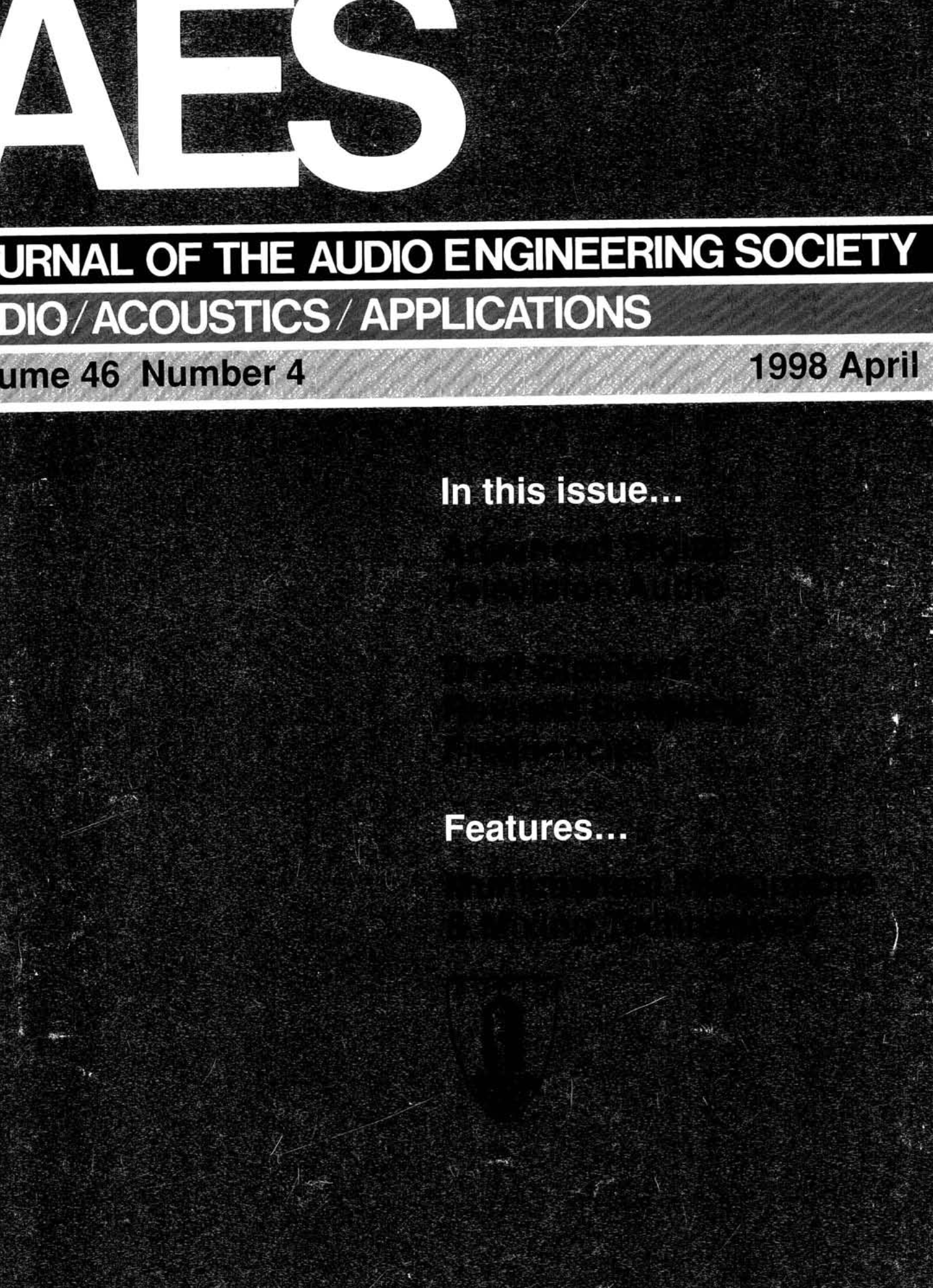 AES E-Library » Complete Journal: Volume 46 Issue 4