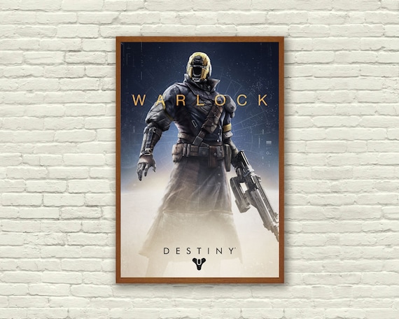 Destiny Warlock Video Game Home Decor Artwork Poster Xx - Etsy