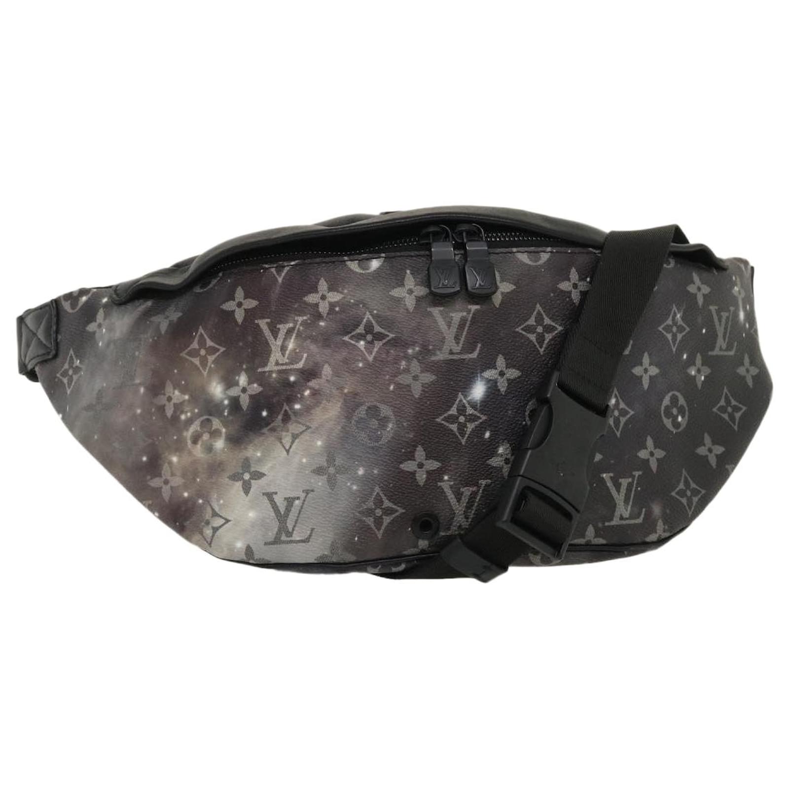 LOUIS VUITTON Monogram Galaxy Bum Bag Shoulder Bag Gray M44444 LV ...