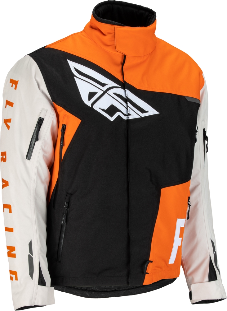 Fly Racing SNX Pro Jacket (XXX-Large, Orange/Gray/Black ...