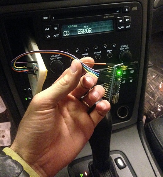 AUX in Volvo HU-XXXX radio – Dangerous Prototypes