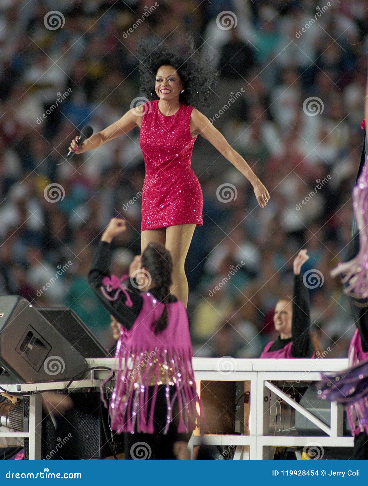 Diana Ross Performing at SBXXX Editorial Stock Image - Image of ...