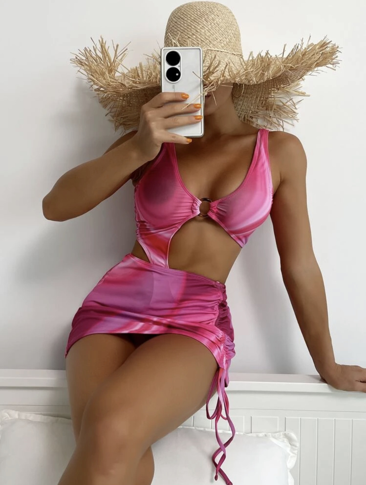 Source 2022 European And American New Fringed Three-Piece Swimsuit ...