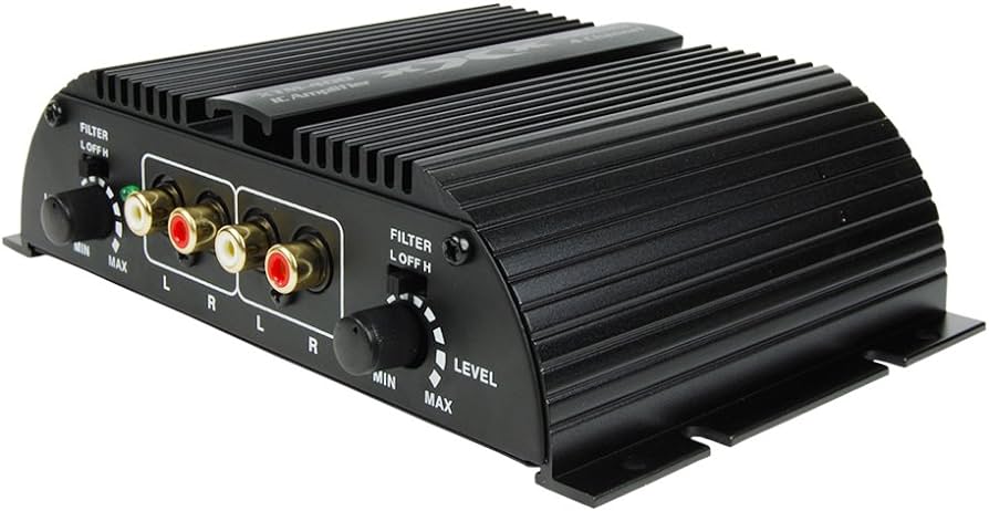 Amazon.com: XXX XMOTO-200 XXX 4 Channel IC Amplifier 400W Max ...