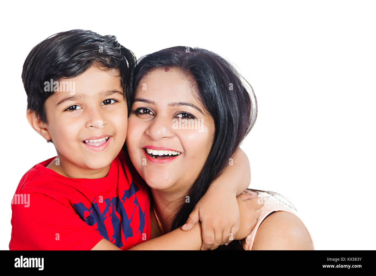 Indian mother son loving hi-res stock photography and images - Alamy