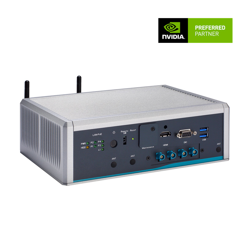 Fanless Edge AI System with NVIDIA Jetson Xavier NX - AIE900-XNX