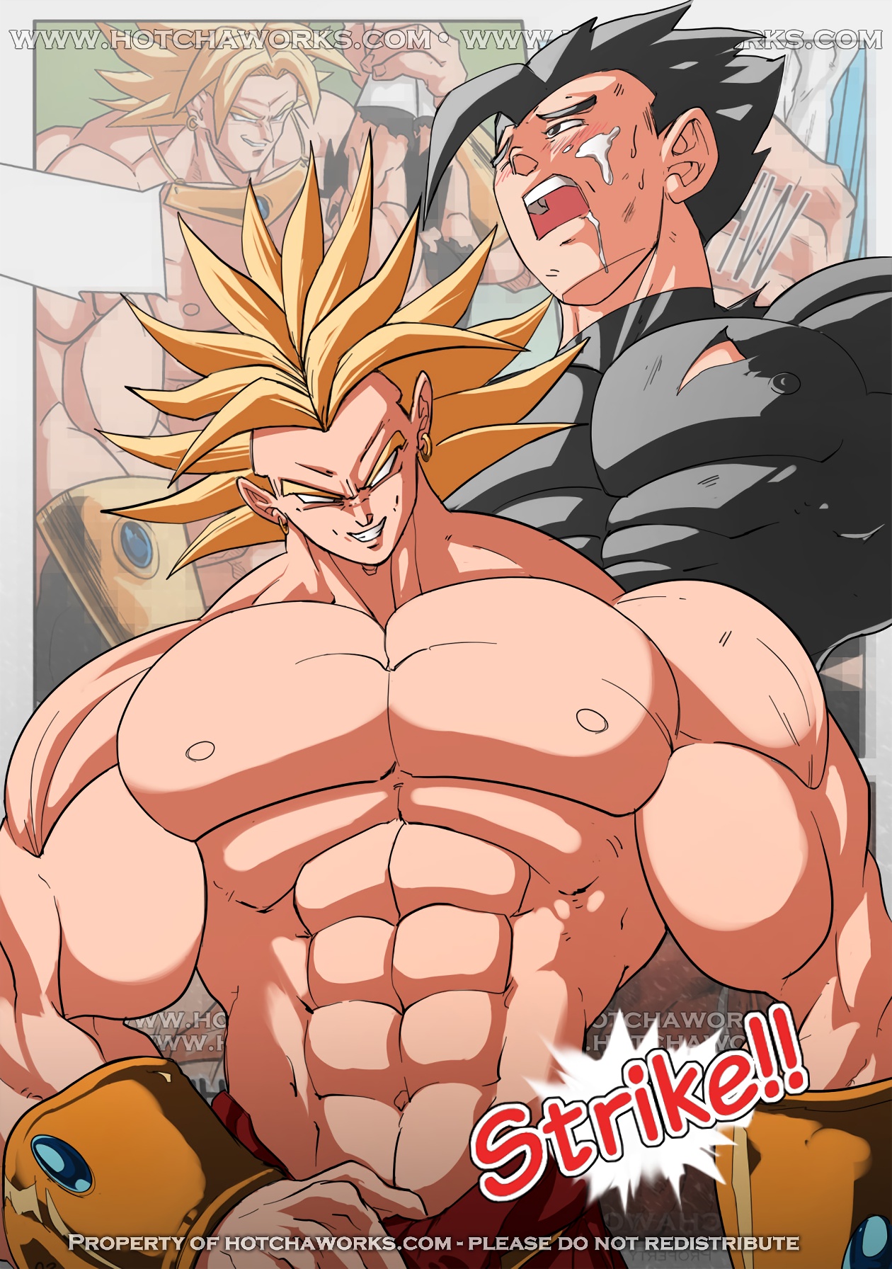 Dragon ball z gay porn comic