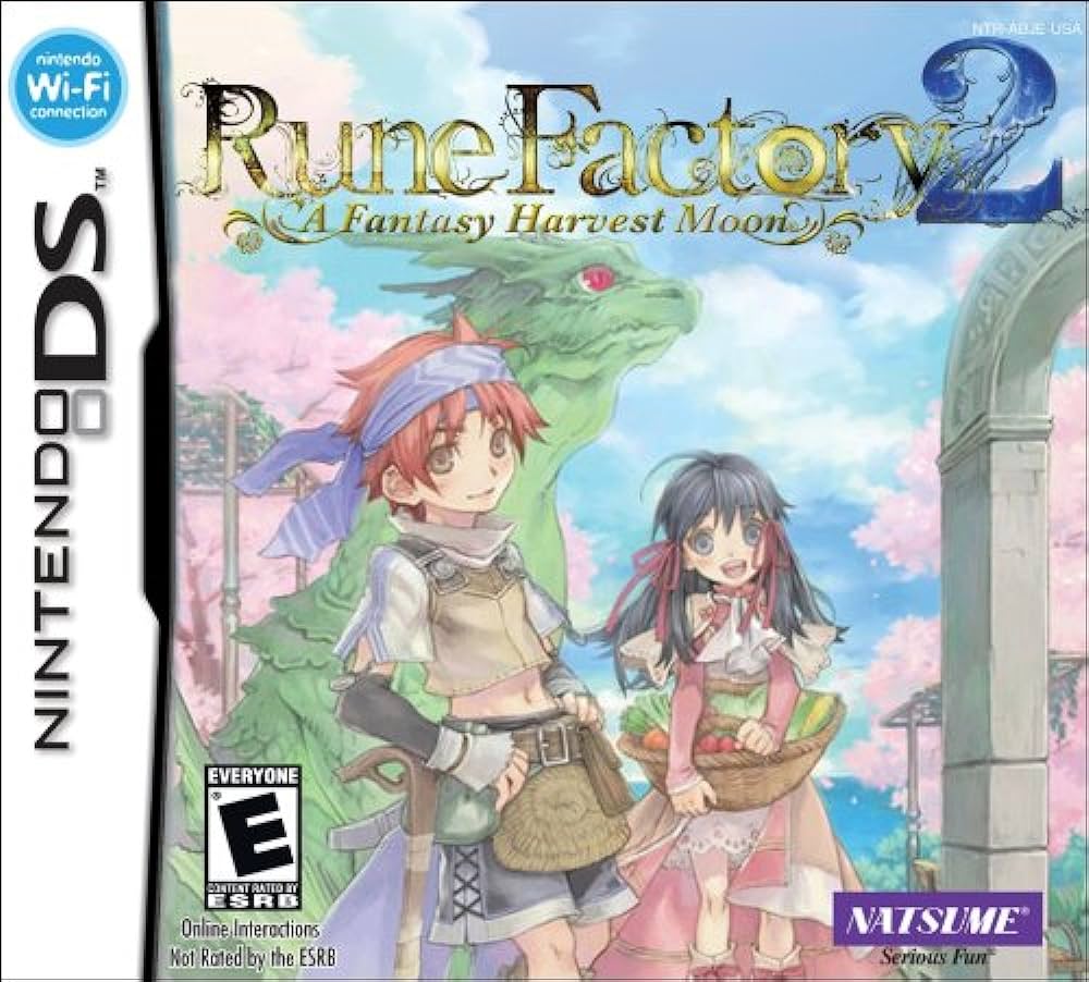 Amazon.com: Rune Factory 2: A Fantasy Harvest Moon - Nintendo DS ...