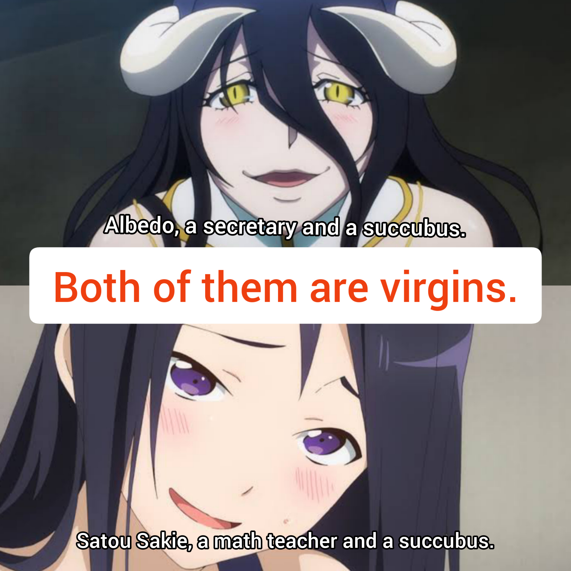 I just realized that virgin succubus is a thing. : r/overlord