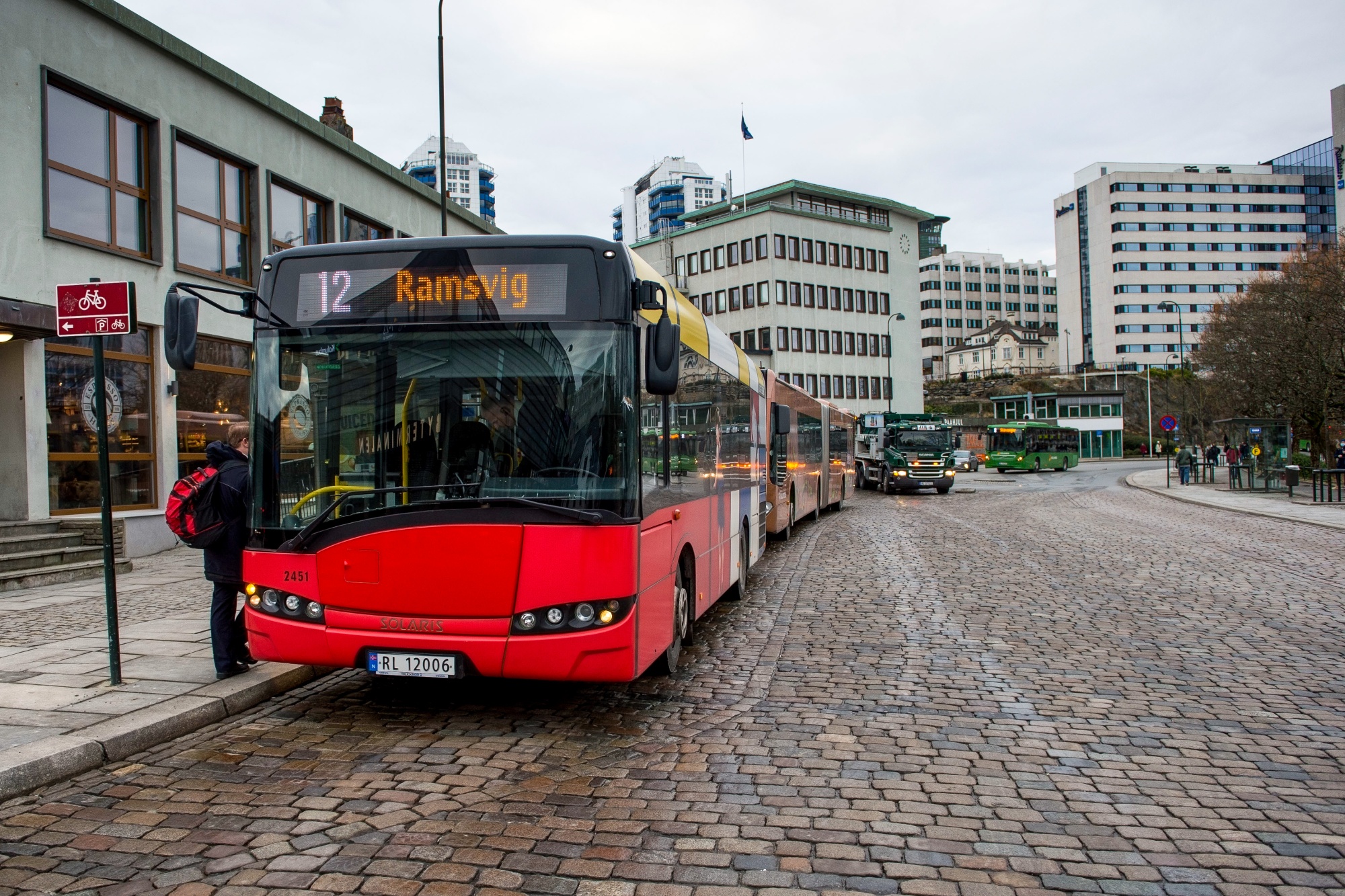Stavanger, Norway Offers Free Bus, Train, Ferry Transport - Bloomberg