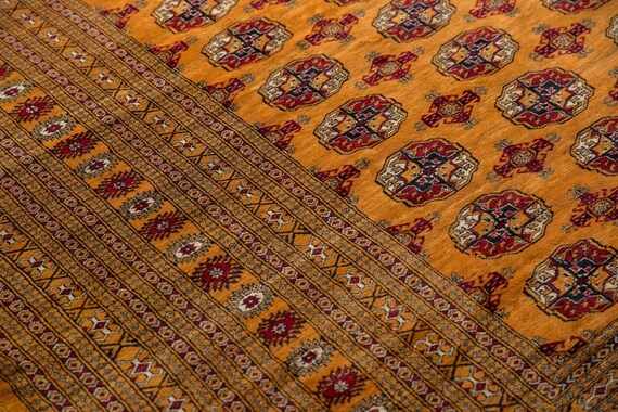 DISCOUNTED 10x14 Vintage Fine Pakistani Bokhara Design Carpet ...