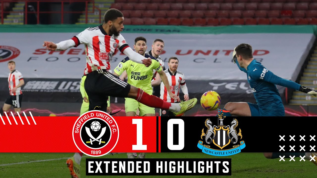 Sheffield United 1-0 Newcastle United | Extended Premier League ...