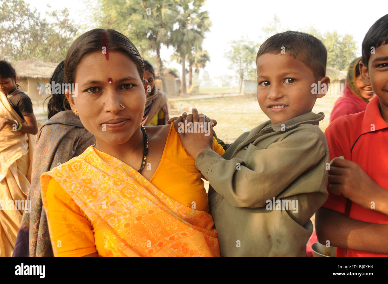 Mom and son india hi-res stock photography and images - Alamy