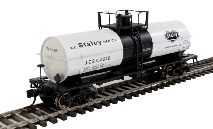 Walthers - 36' Chemical Tank Car - Ready to Run - A.E. Staley AESX ...