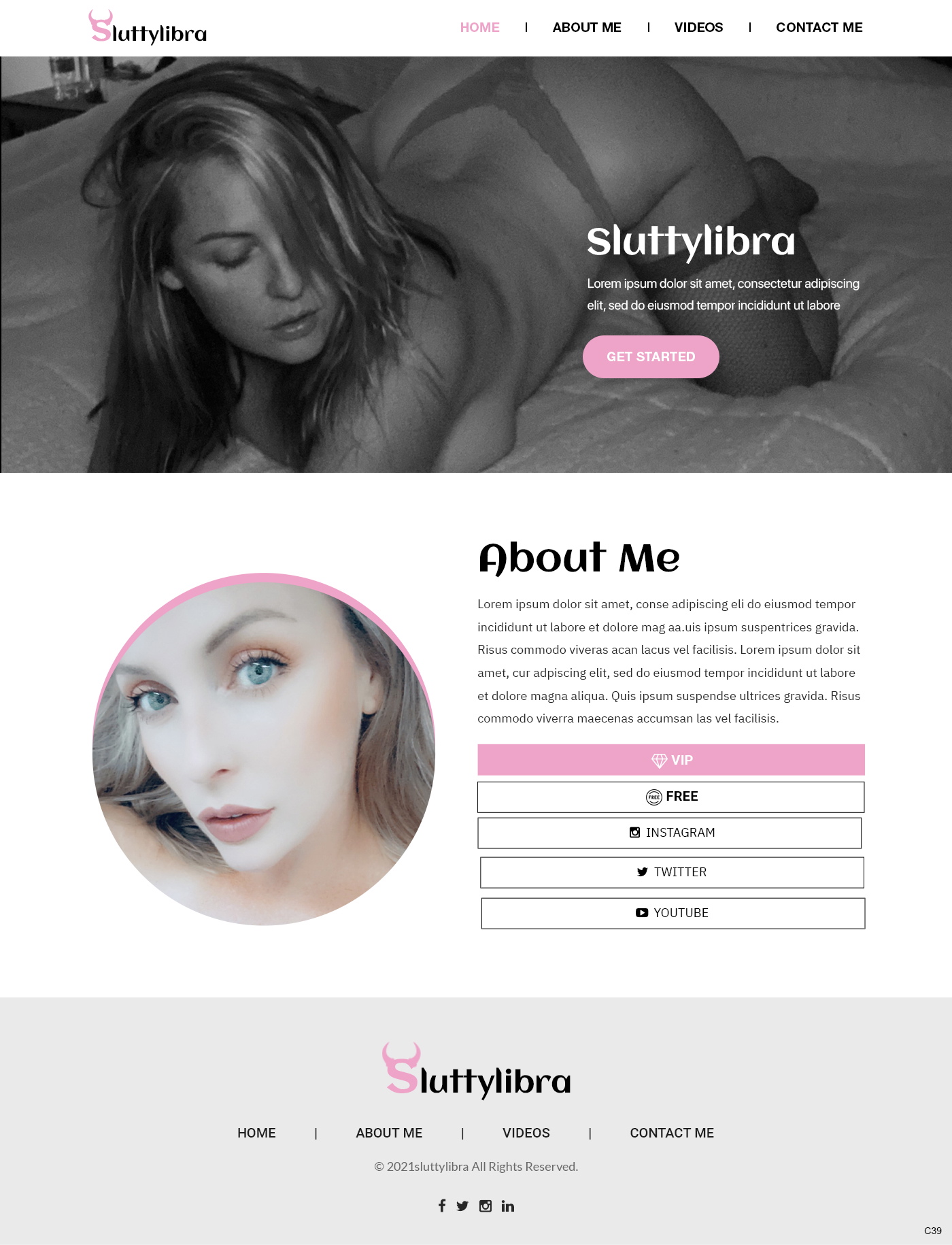 Feminine, Elegant, Porn Web Design for a Company by pb | Design ...